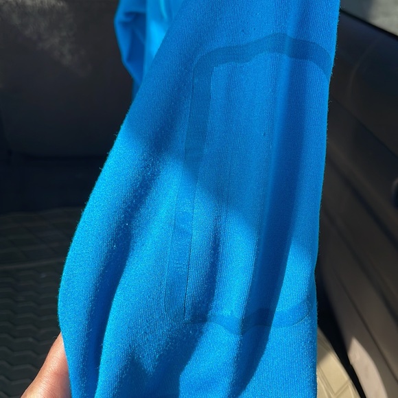 Marmot blue half zip. Fleece lined - Picture 2 of 3